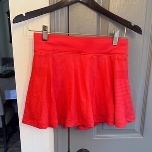 Lululemon Athletica hot heat Red swiftly Skort